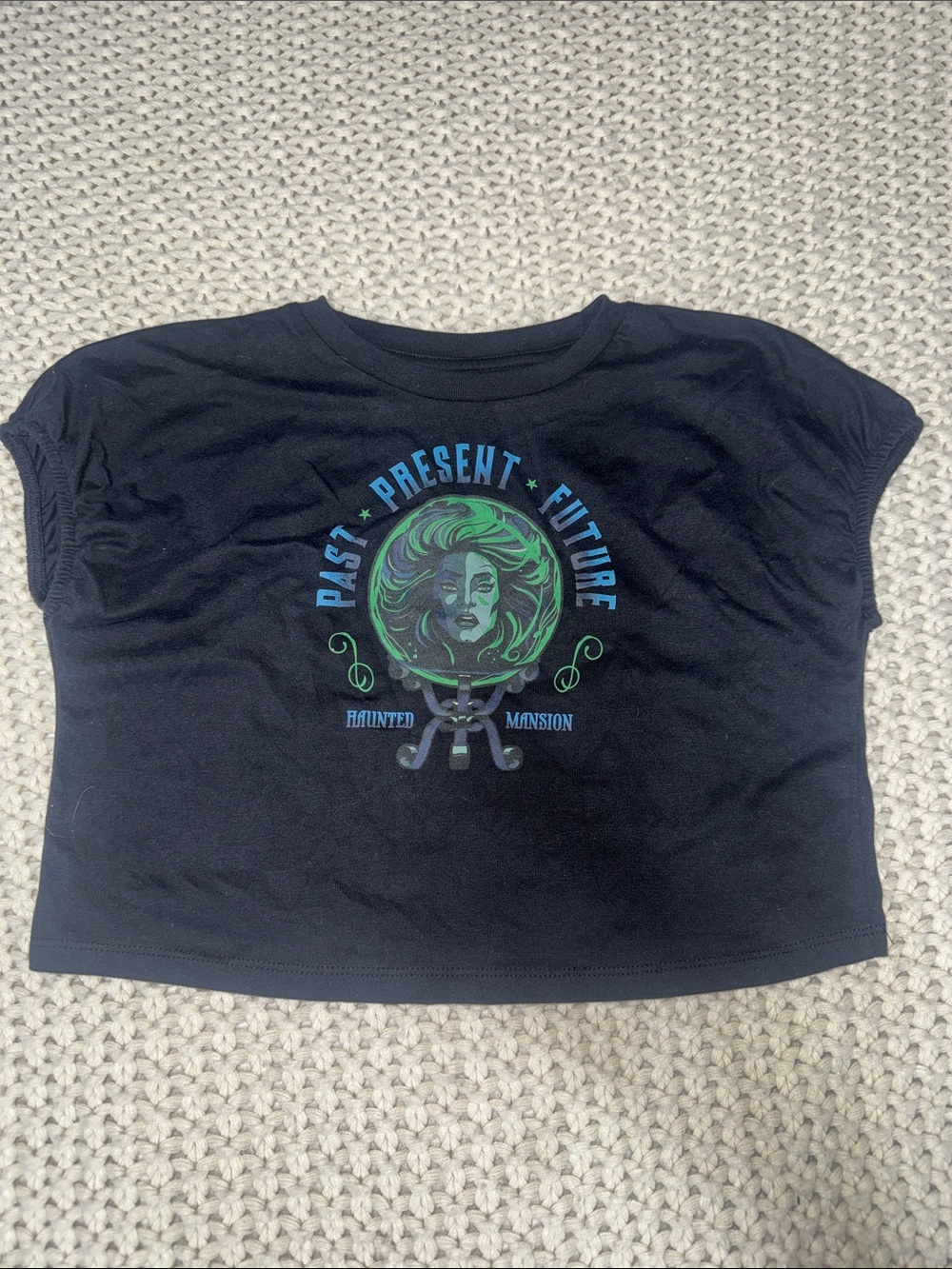 Disney Black Haunted Mansion 'Past Present Future' Tee